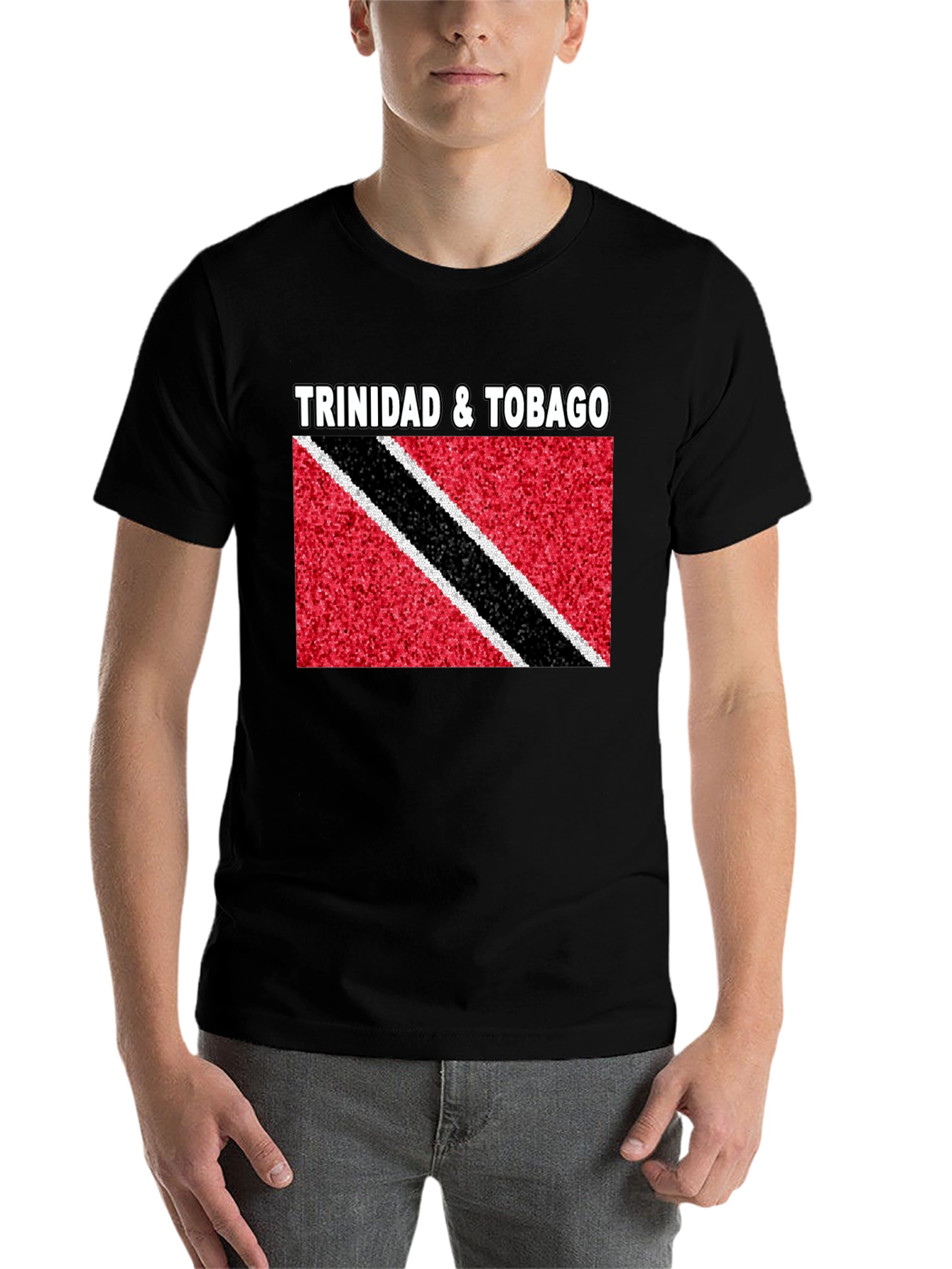 Trinidad & Tobago Flag Graphic T-Shirt