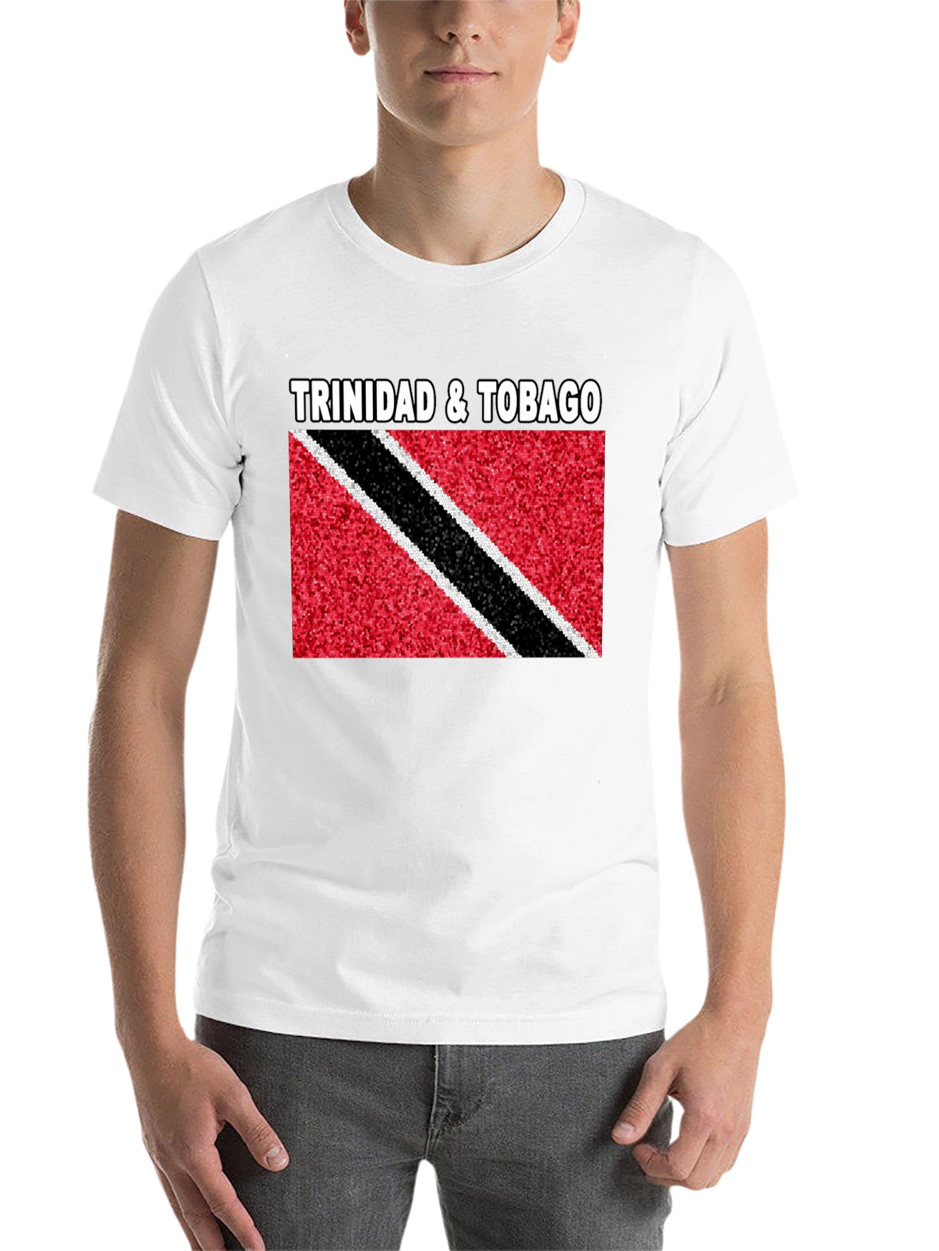 Trinidad & Tobago Flag Graphic T-Shirt
