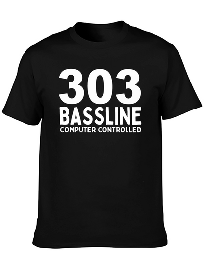 303 Bassline Computer Controlled T-Shirt - Black