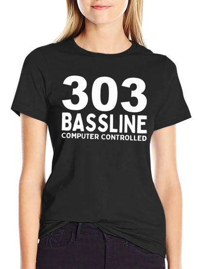 303 Bassline Computer Controlled T-Shirt - Black