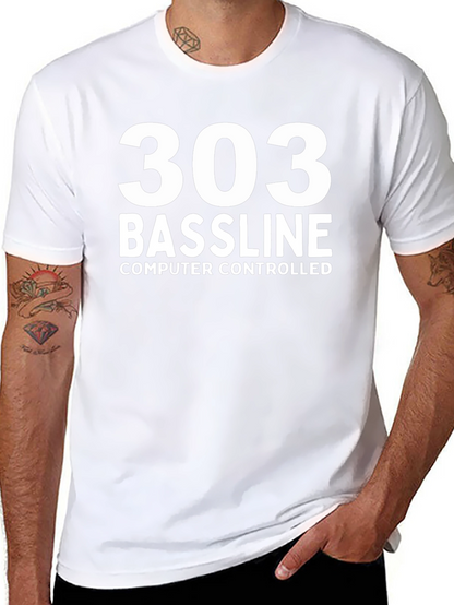 303 Bassline Computer Controlled T-Shirt - Black