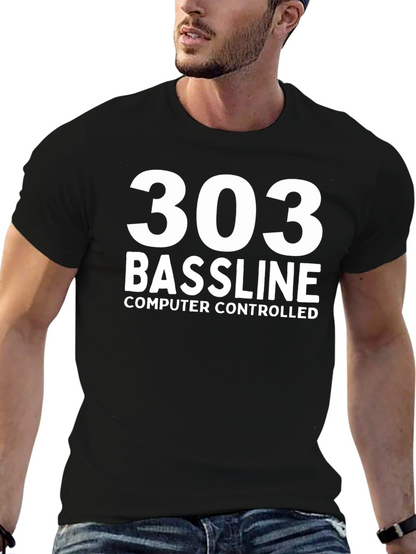 303 Bassline Computer Controlled T-Shirt - Black