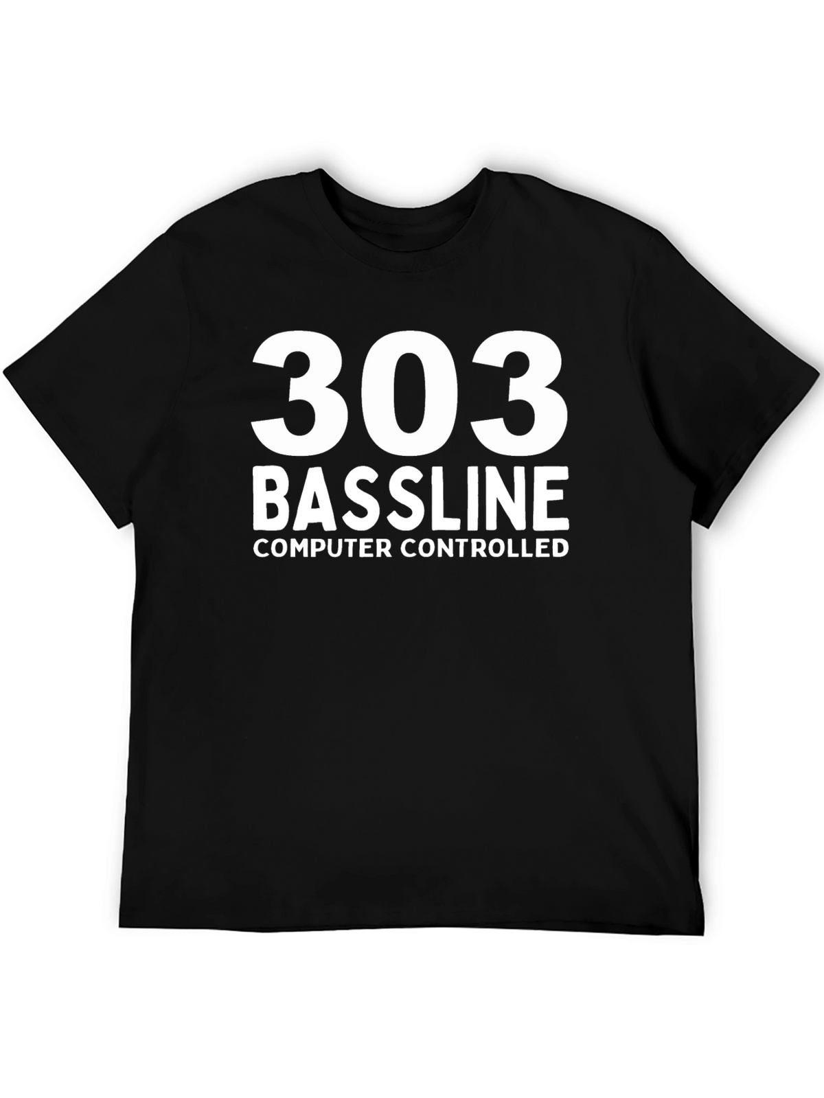 303 Bassline Computer Controlled T-Shirt - Black