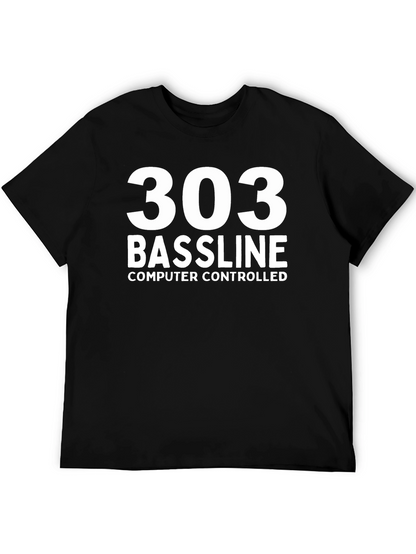 303 Bassline Computer Controlled T-Shirt - Black