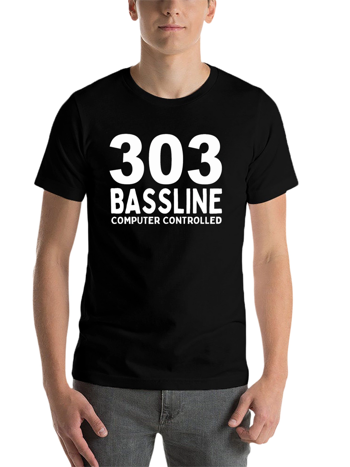 303 Bassline Computer Controlled T-Shirt - Black