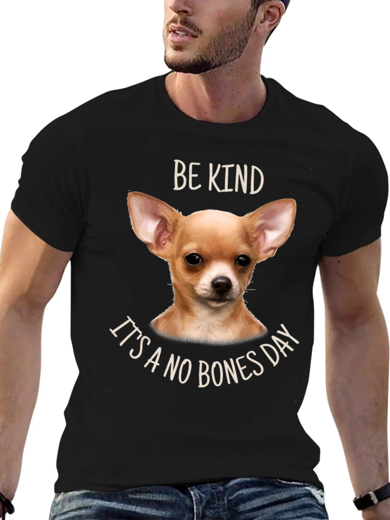 Be Kind Its A No Bones Day Dog T-Shirt