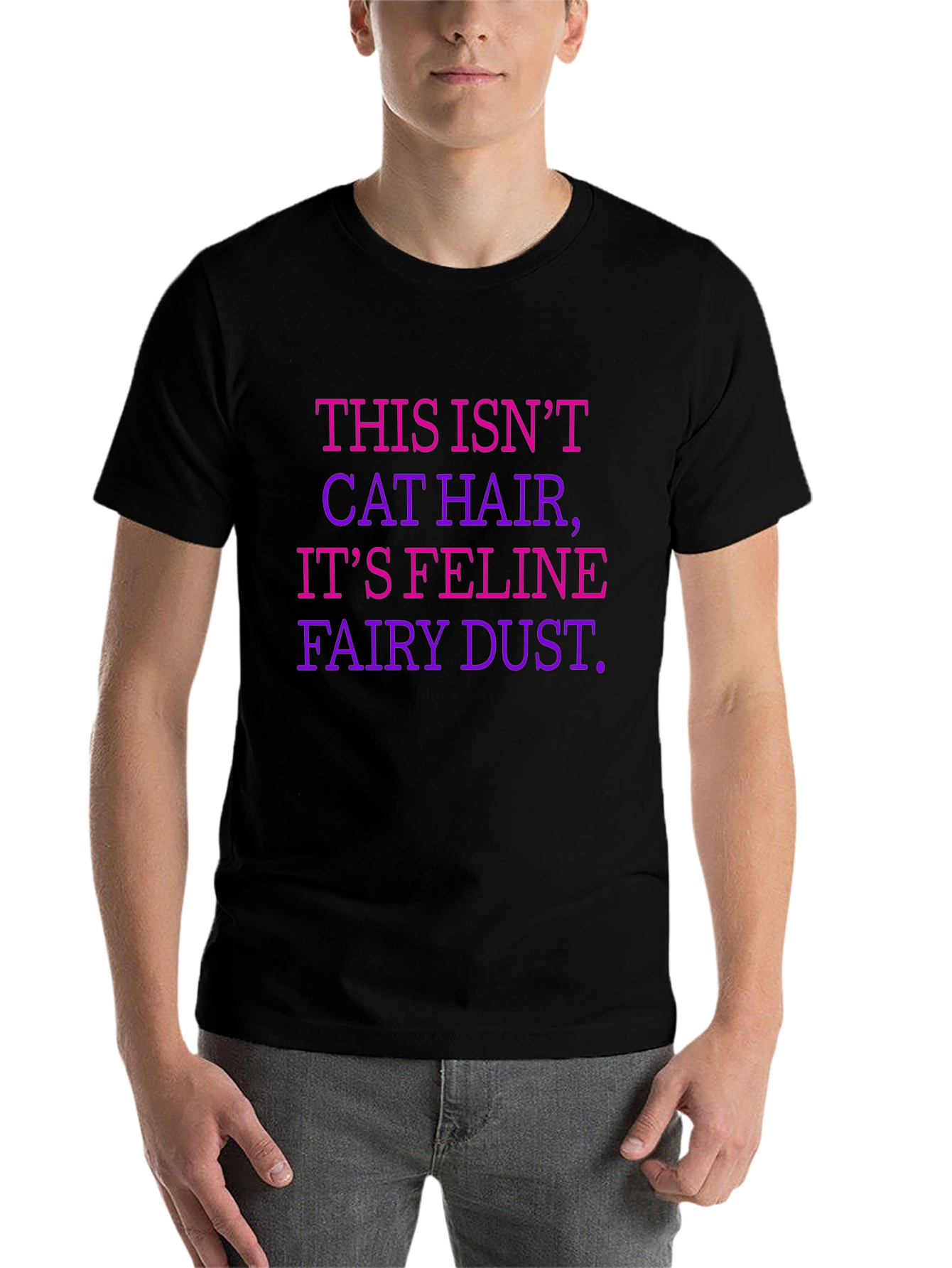 Feline Fairy Dust T-Shirt - Cat Lover Apparel