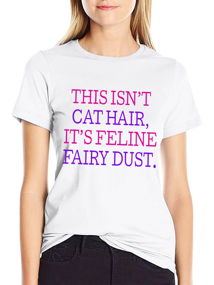 Feline Fairy Dust T-Shirt - Cat Lover Apparel
