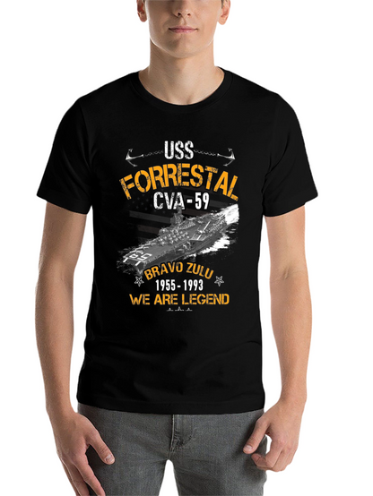 USS Forrestal CVA-59 Graphic Tee