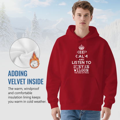 Keep Calm And Listen To Steven Wilson Prog Rock Fan Hoodie, Soft Comfort Fabric