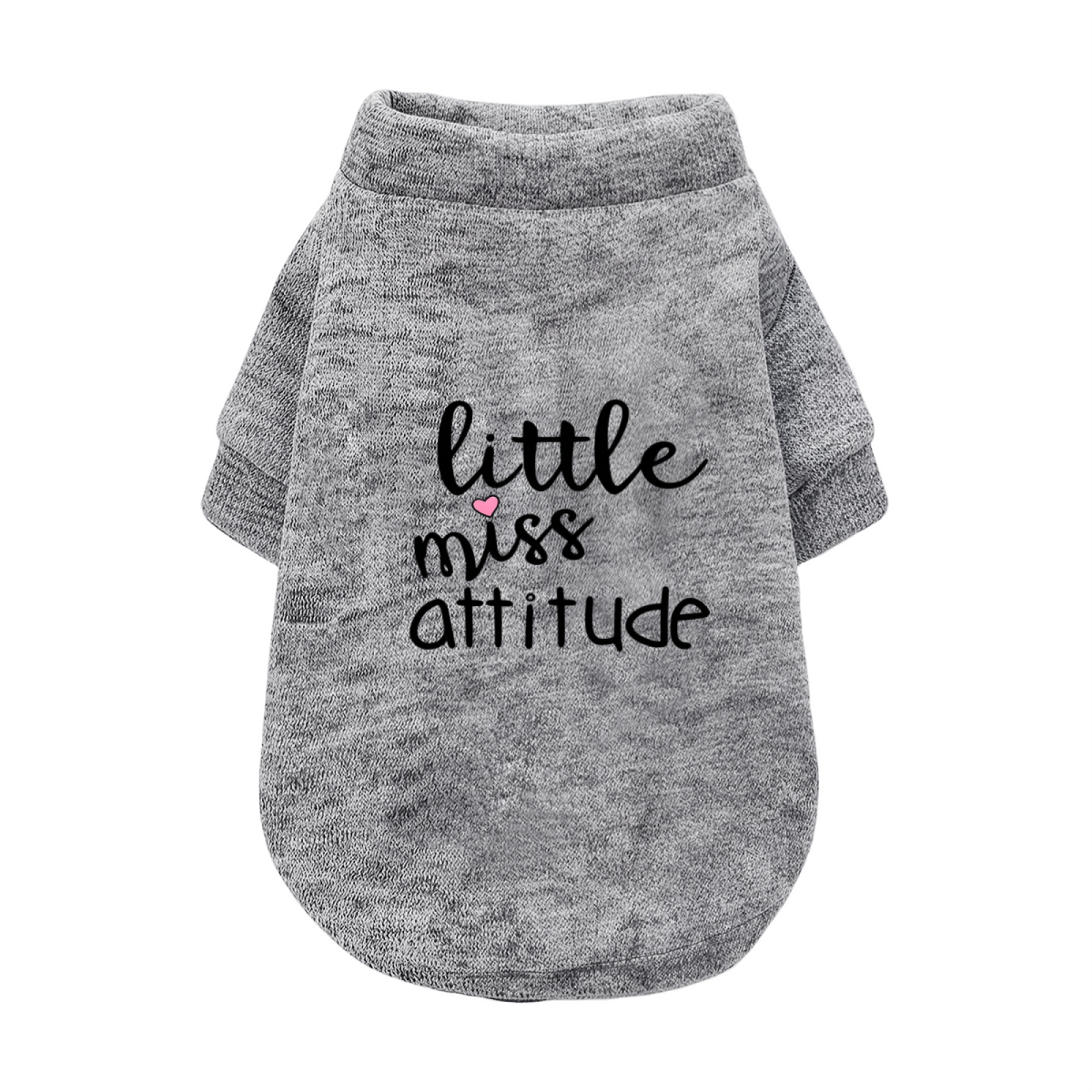Little Miss Attitude Sassy Girly Pet Cozy Sweater