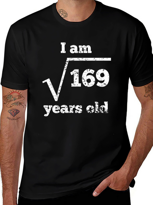Math Birthday T-Shirt - I am âˆ?69 Years Old