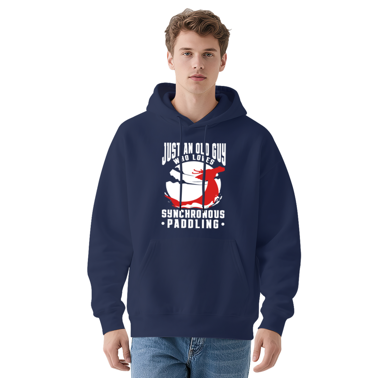 Dragon Boat Synchronous Paddling Hoodie, Comfort For Elder Guys