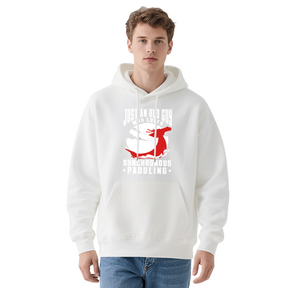 Dragon Boat Synchronous Paddling Hoodie, Comfort For Elder Guys