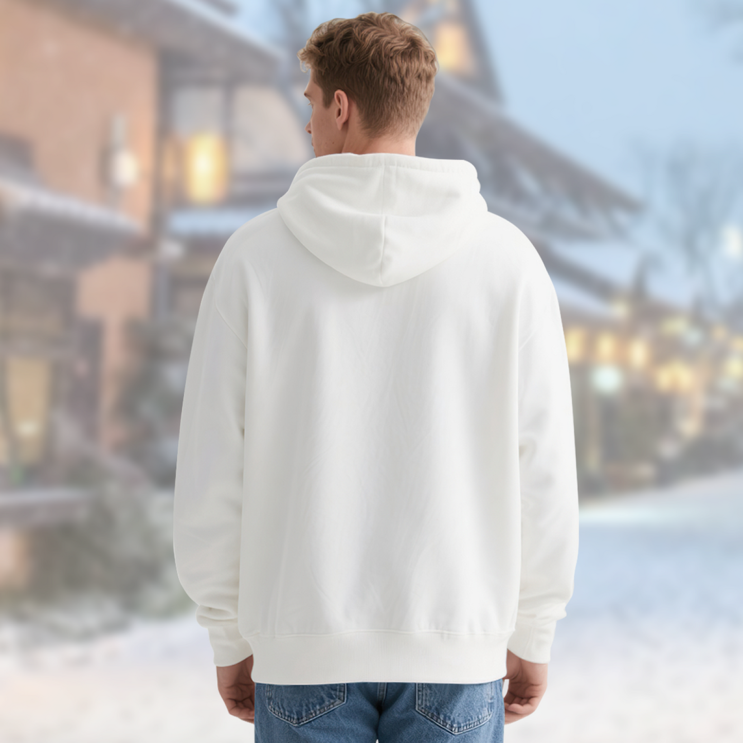 Don¡¯t Talk To Me Slogan Casual White Hoodie, Comfort Lounge Wear