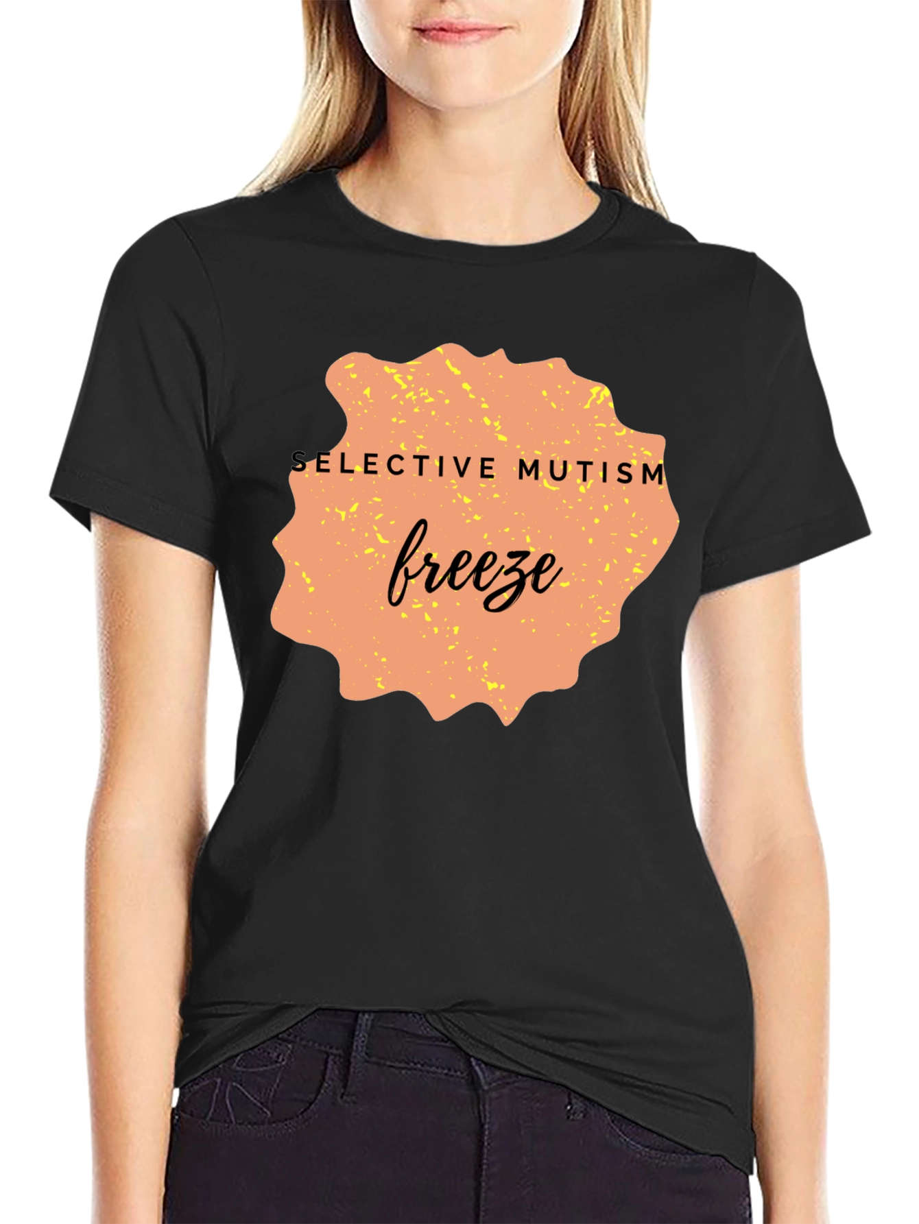Selective Mutism Freeze Awareness T-Shirt