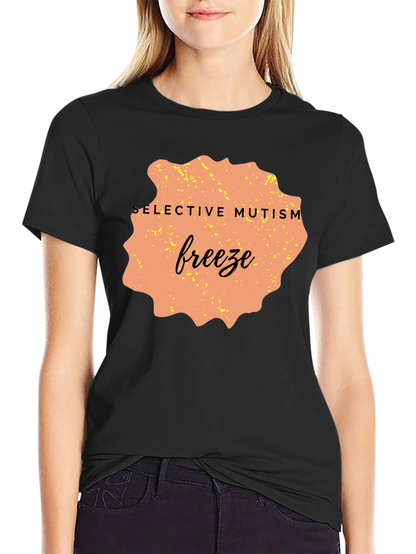Selective Mutism Freeze Awareness T-Shirt