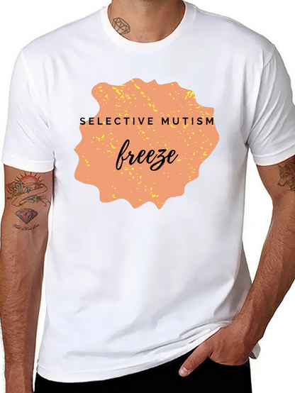 Selective Mutism Freeze Awareness T-Shirt