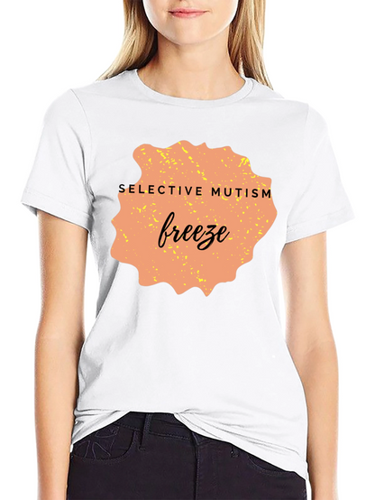 Selective Mutism Freeze Awareness T-Shirt