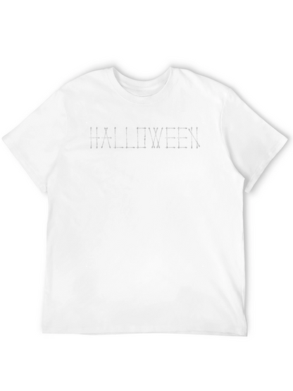 Halloween Barbed Wire Graphic T-Shirt