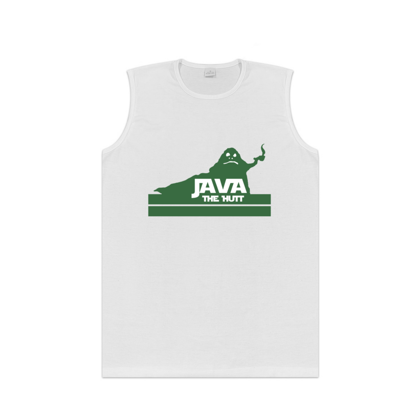 Java The Hutt Star Wars Coffee Pun Graphic Tank Top