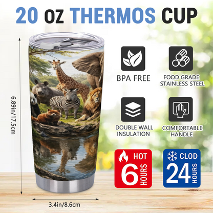 Classic Venice Canal Italian Water Town Landscape 20oz Scenic Tumbler