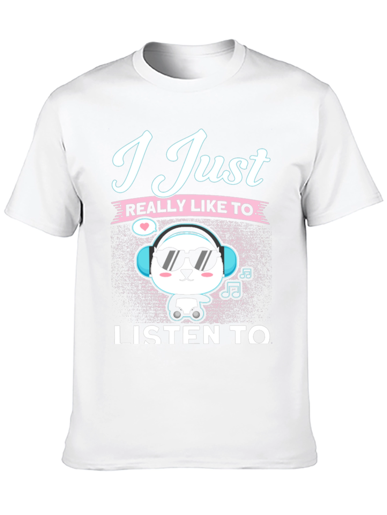 Cool Panda Music Lover T-Shirt