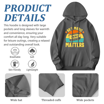 Stay Away From Toxic People Introvert Graphic Hoodie, Comfort Relax Fit