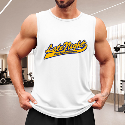 Late Night With David Letterman Retro Talk Show Tank