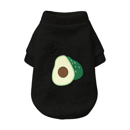 Cute Avocado ONE MORE Cartoon Pet Soft Sweater