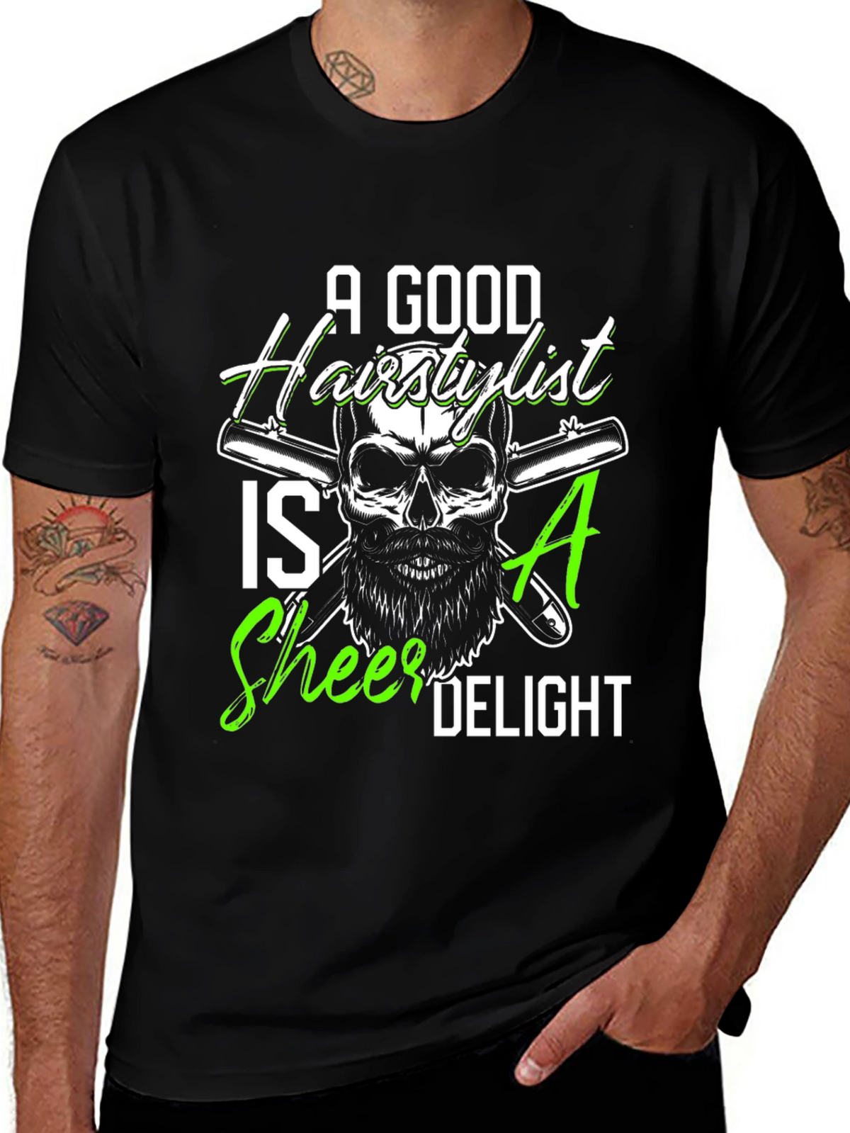 A Good Hairstylist T-Shirt: Sheer Delight!