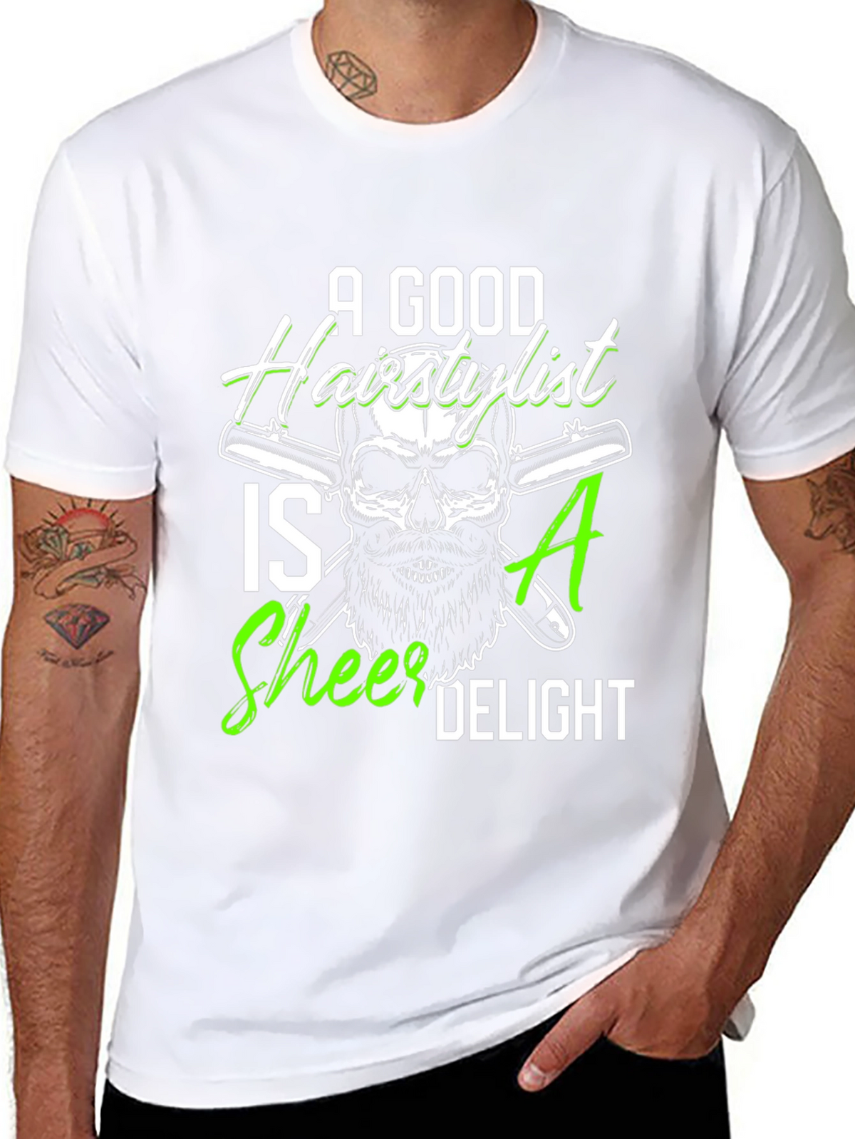 A Good Hairstylist T-Shirt: Sheer Delight!