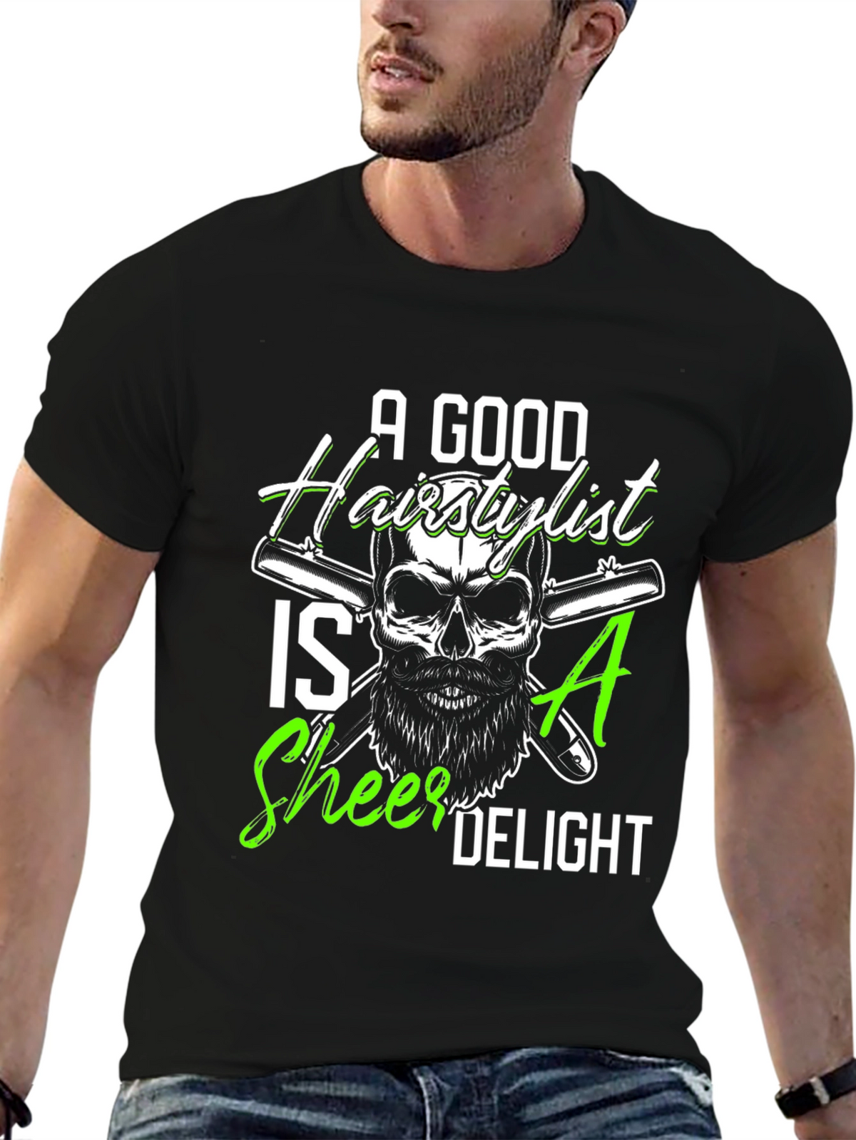 A Good Hairstylist T-Shirt: Sheer Delight!