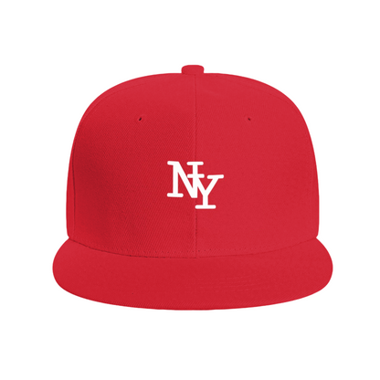 Retro Interlock NY Logo Royal Blue Hip Hop Sun Snapback