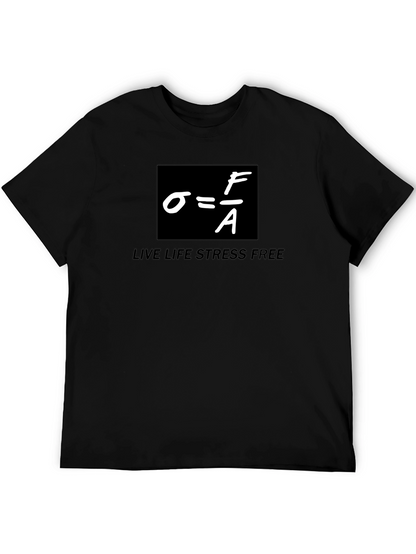 Live Stress-Free T-Shirt: Formula Design Relaxed Fit