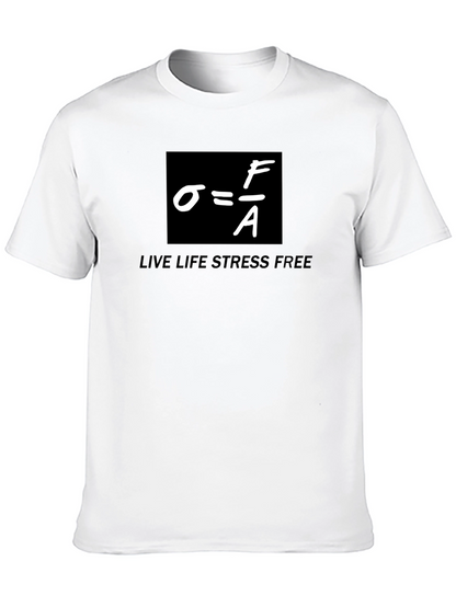 Live Stress-Free T-Shirt: Formula Design Relaxed Fit