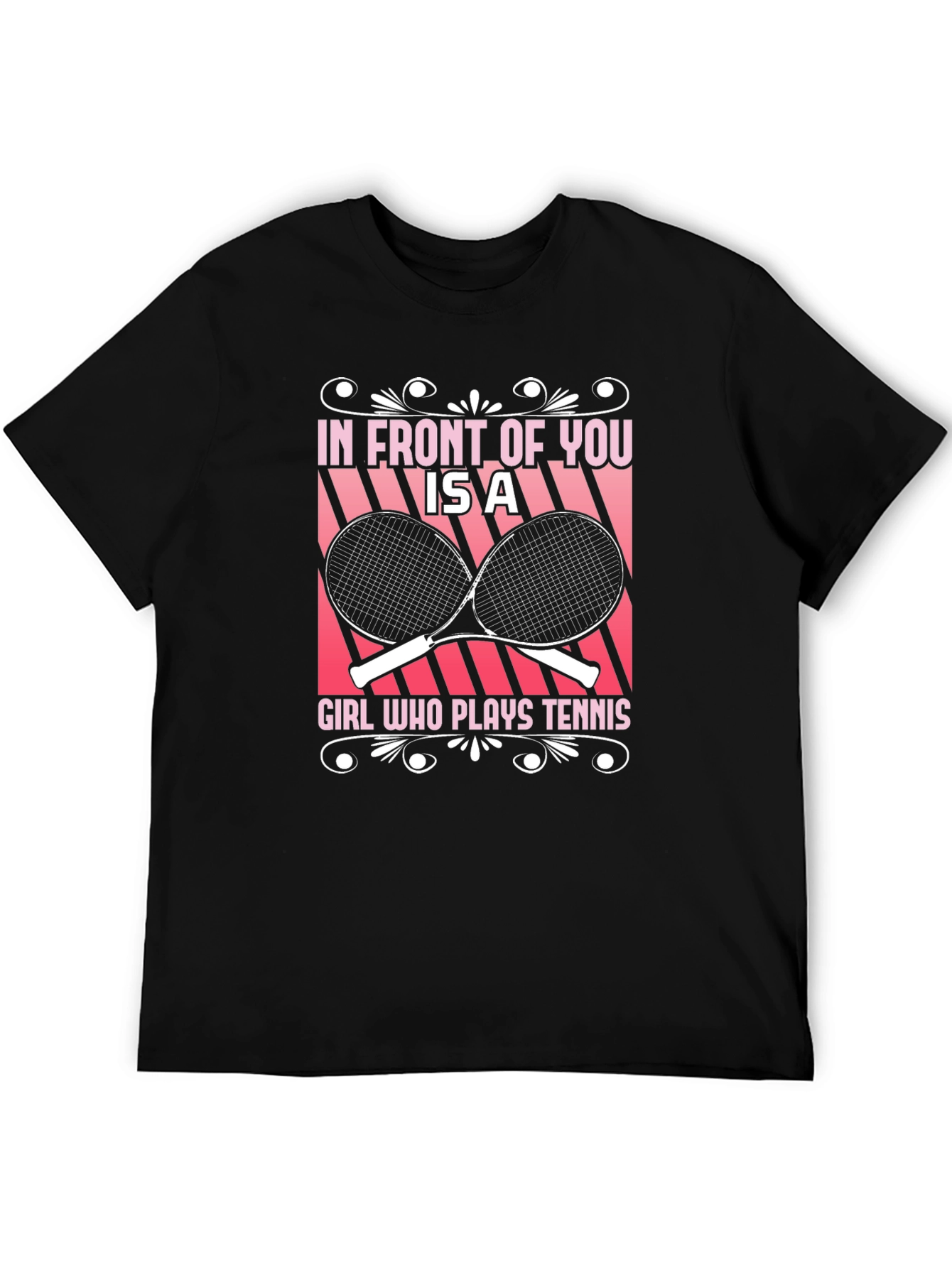 Tennis Girl Graphic T-Shirt