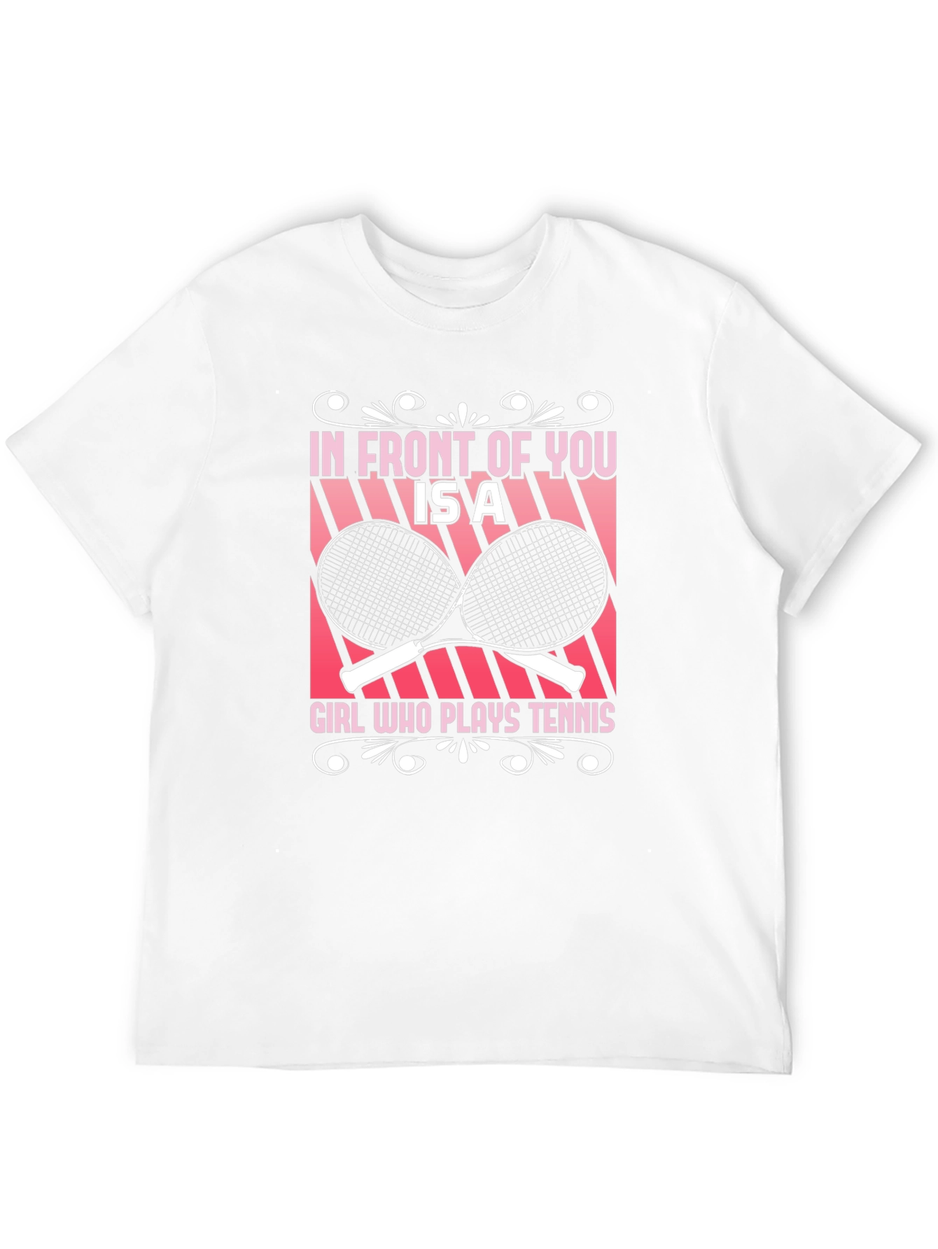 Tennis Girl Graphic T-Shirt