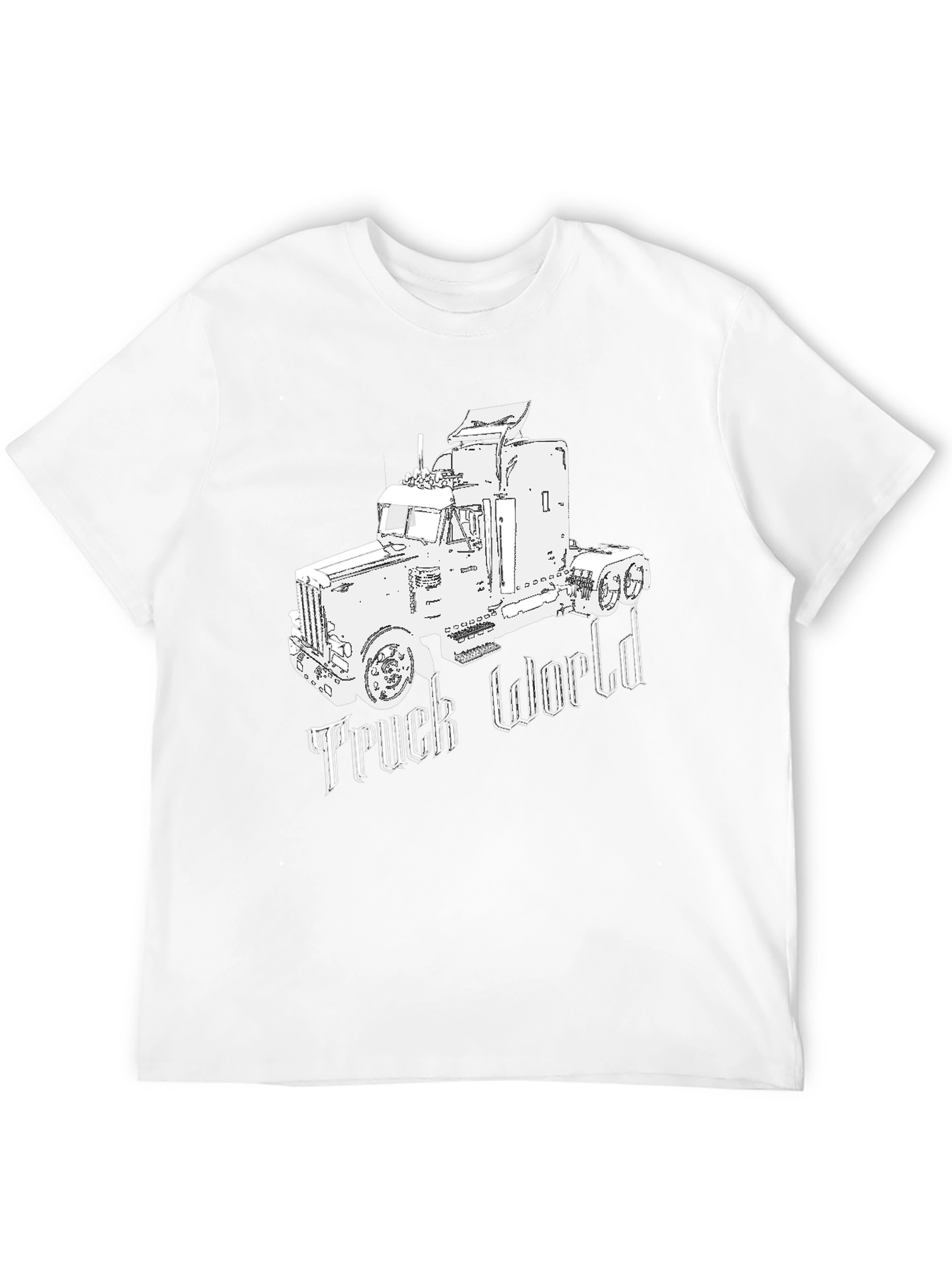 Truck World Black T-Shirt