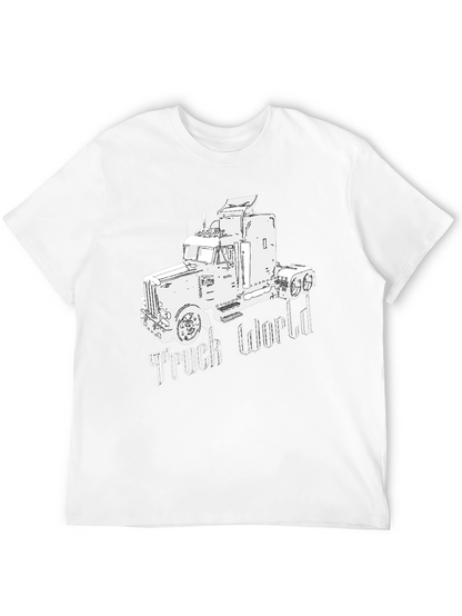 Truck World Black T-Shirt