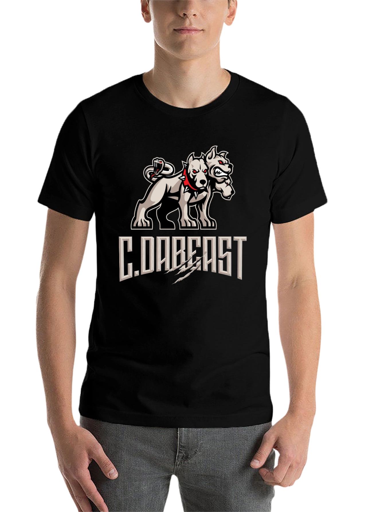 C. DABEAST T-Shirt: Graphic Print