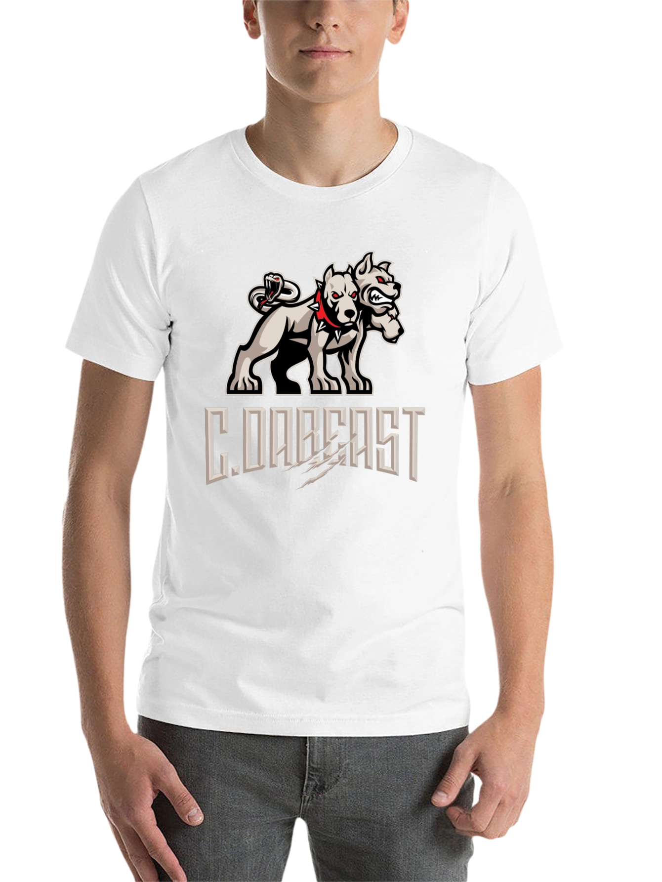 C. DABEAST T-Shirt: Graphic Print