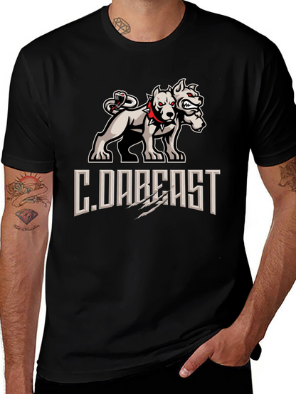 C. DABEAST T-Shirt: Graphic Print