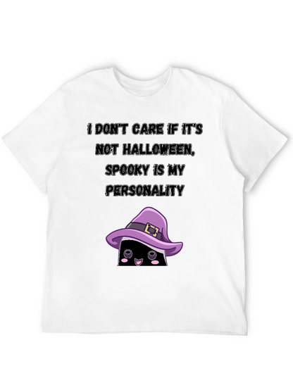 Spooky Personality Graphic T-Shirt - Halloween Everyday Tee