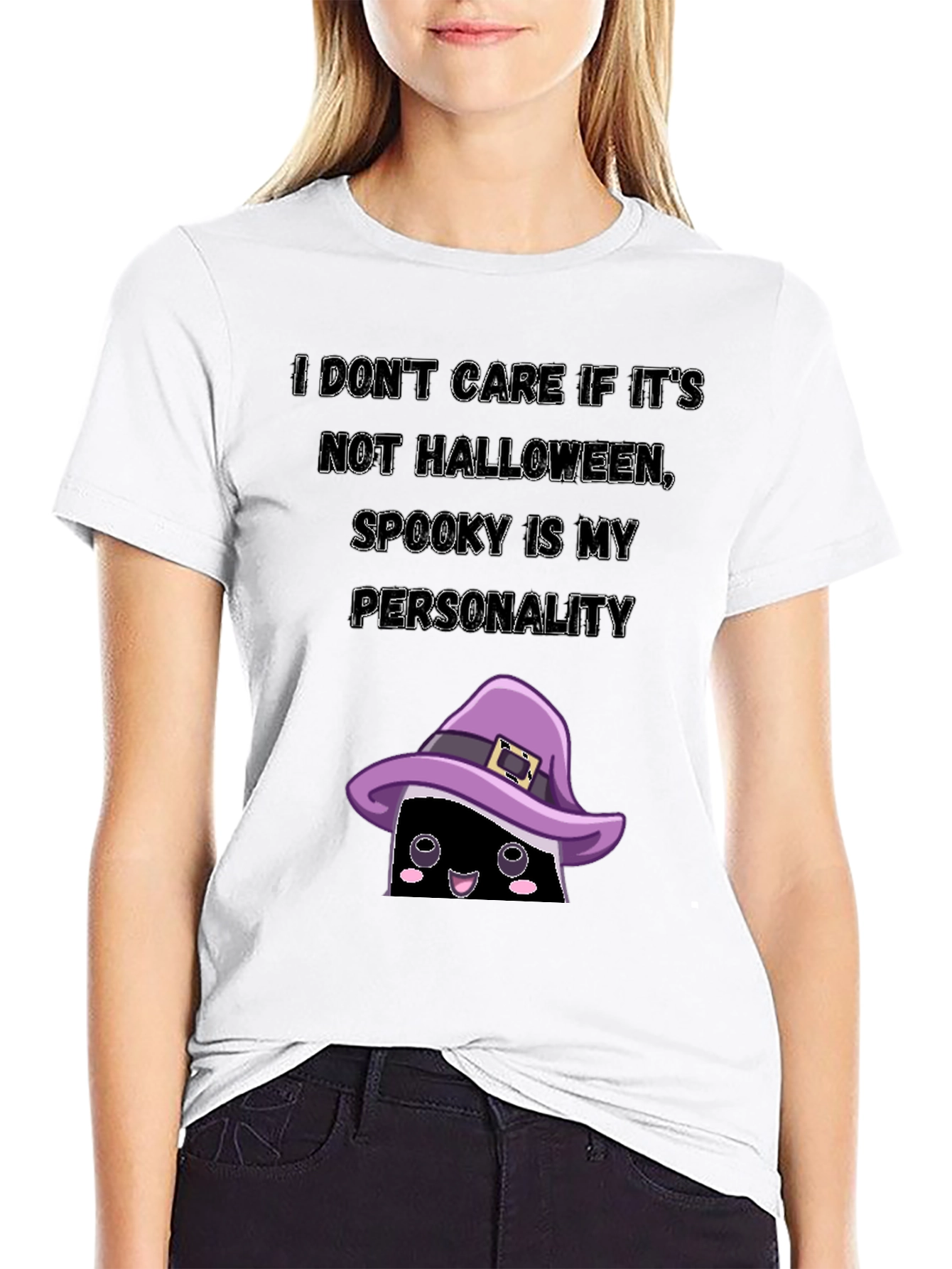 Spooky Personality Graphic T-Shirt - Halloween Everyday Tee
