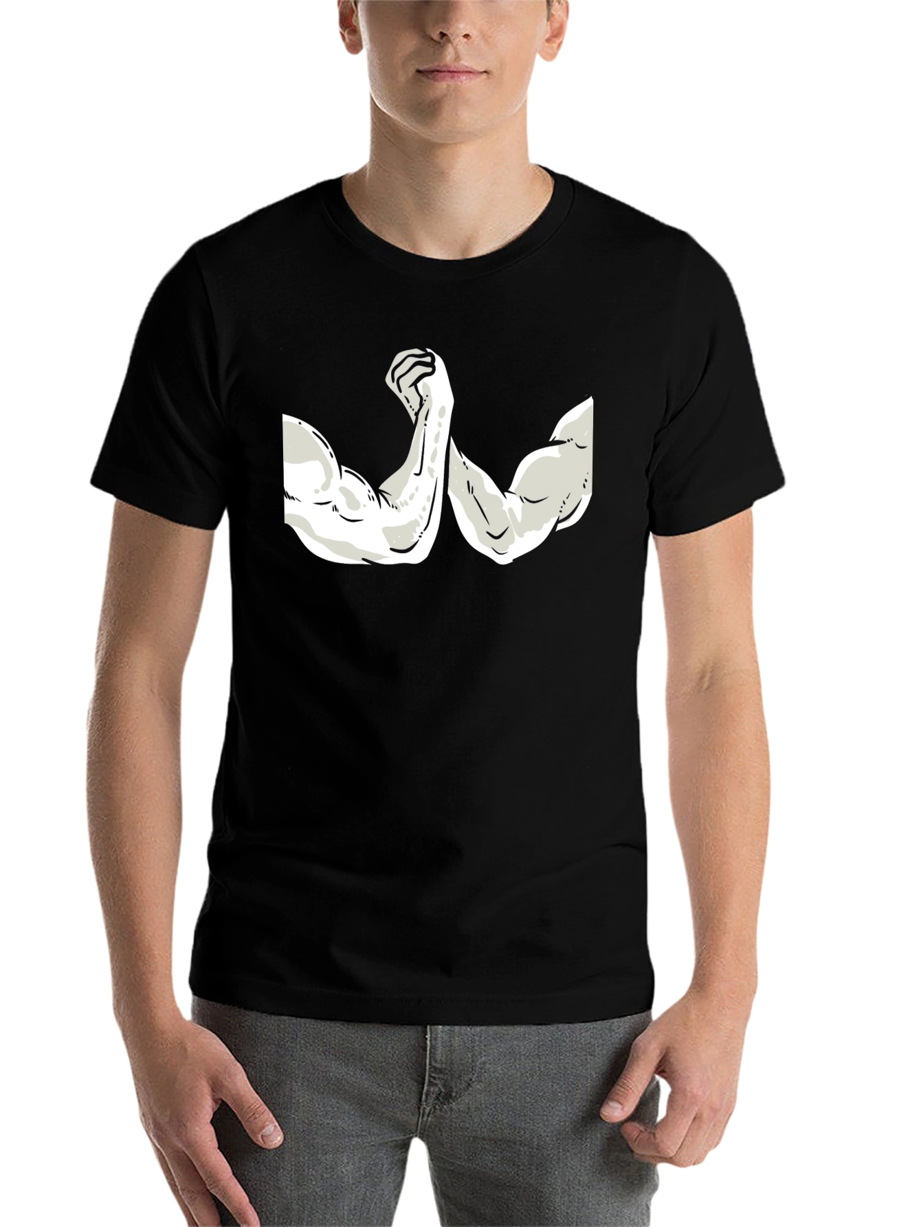 Arm Wrestling Graphic T-Shirt