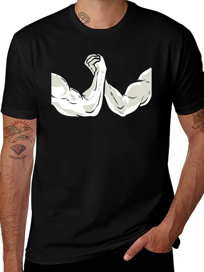 Arm Wrestling Graphic T-Shirt