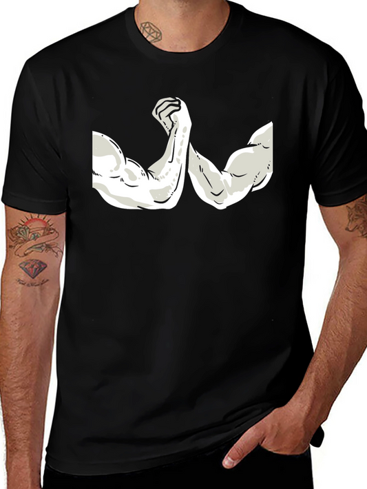 Arm Wrestling Graphic T-Shirt