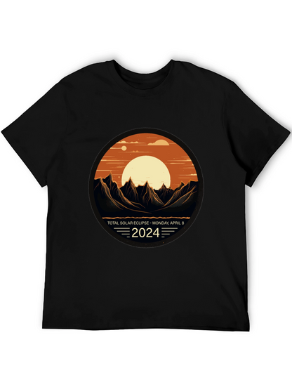 Total Solar Eclipse 2024 Graphic T-Shirt