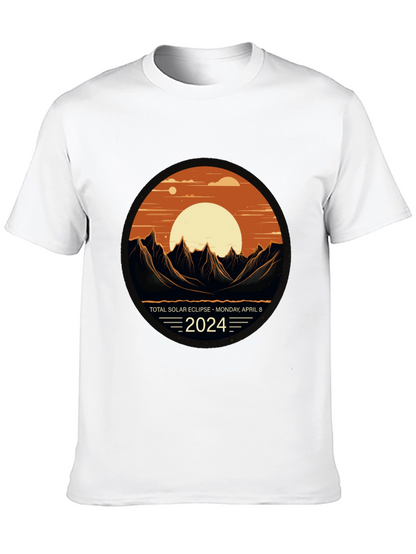 Total Solar Eclipse 2024 Graphic T-Shirt
